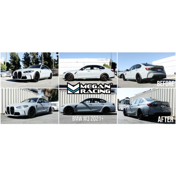 Megan racing Coilovers Installed on a BMW m3 G80