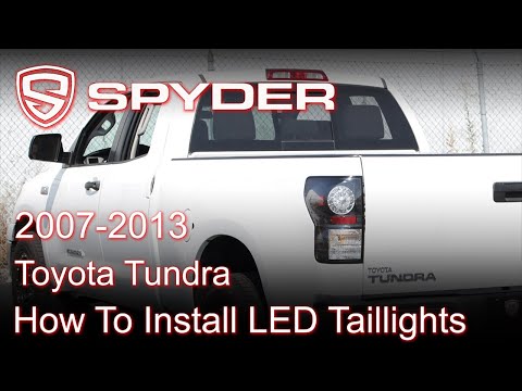 Spyder Auto How to Install: 2007-2013 Toyota Tundra LED Tail Light