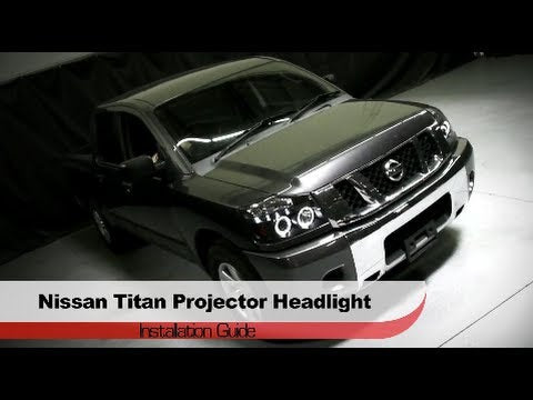 Spyder Auto Installation: 2004-2014 Nissan Titan & 04-07 Armada Projector Head Light