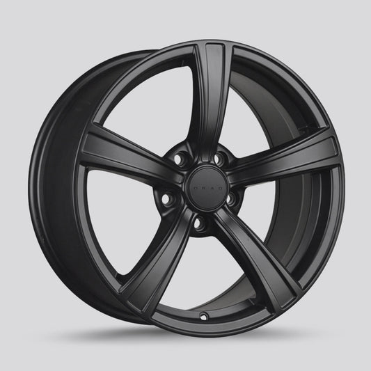 Drag DR-72 Wheels 18x9.5 5x114.3 Matte Black Full Rims
