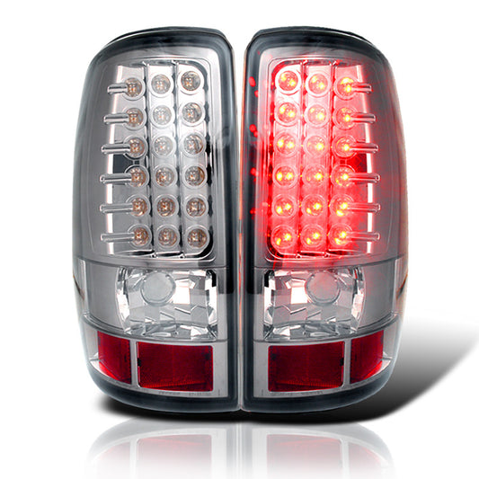 Spec-D 00-06 Chevrolet/Gmc Denali/Tahoe Led Tail Lights Chrome (LT-DEN00CLED-TM)