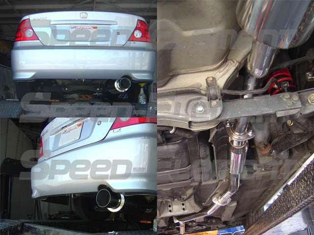 Tsudo installed on 2001-2005 Civic DX LX N1 JDM Catback Exhaust