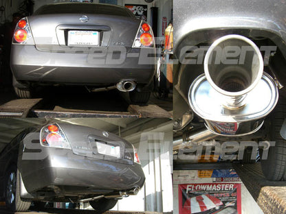 Installed on a nissan altima 2.5 cat back