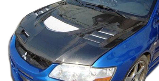 2003-2006 Mitsubishi Lancer Evolution 8 9 Carbon Creations C-1 Hood