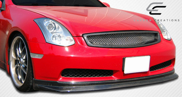 2003-2007 Infiniti G Coupe G35 Carbon Creations D-Spec Front Lip Under Spoiler Air Dam (non sport)