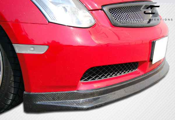 Carbon Creations 03-07 2DR G35 D-Spec Front Lip Spoiler Air Dam Kit