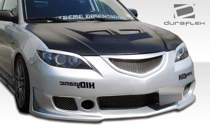 Duraflex 04-09 Mazda 3 4DR Evo hood kit