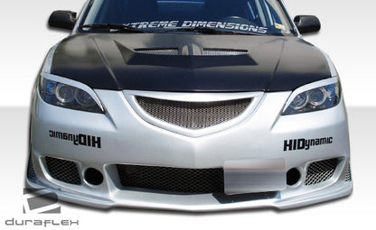 Duraflex 04-09 Mazda 3 4DR Evo hood kit