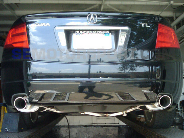 Tsudo Dual SP Muffler Catback Exhaust for Acura 2005 TL