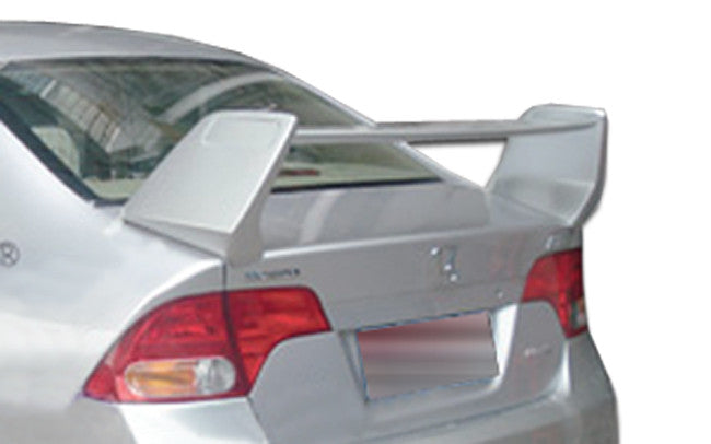 Duraflex 06-11 Honda Civic 4DR R-Spec Wing Trunk Lid Spoiler Kit