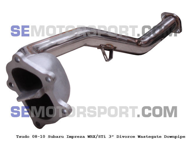 Tsudo 08-13 Impreza STI WRX 5dr Quad-Tip Catback + Downpipe Exhaust v3