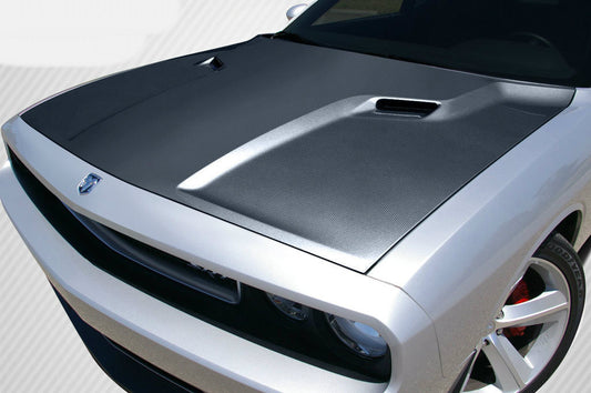 2008-2014 Dodge Challenger Carbon Creations SRT Look Hood