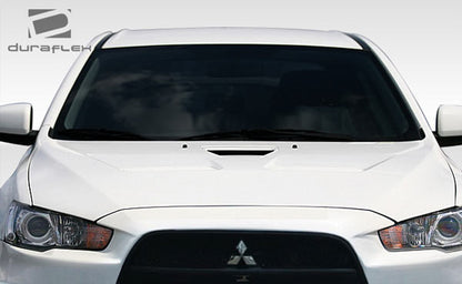 Duraflex 08-14 Mitsubishi Lancer / Lancer Evolution 10 Evo X Style hood