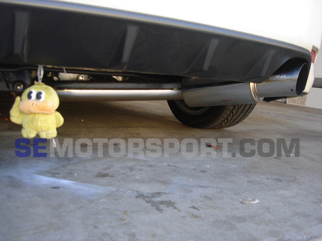 2012 Impreza WRX STI hatch back  3" Catback Exhaust Burnt Tip