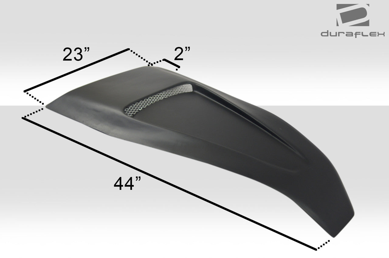 Duraflex Universal Super Sport hood Scoop kit