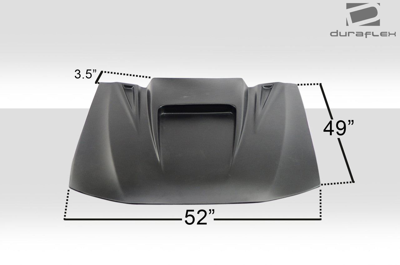 Universal Duraflex Spyder 3 Hood Scoop