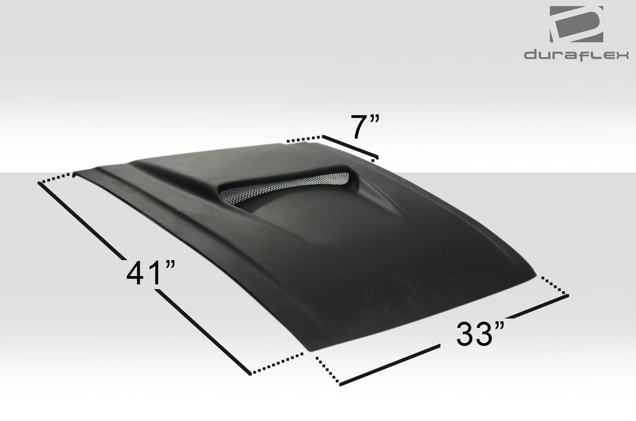 Duraflex Universal Spyder 2 hood Scoop kit