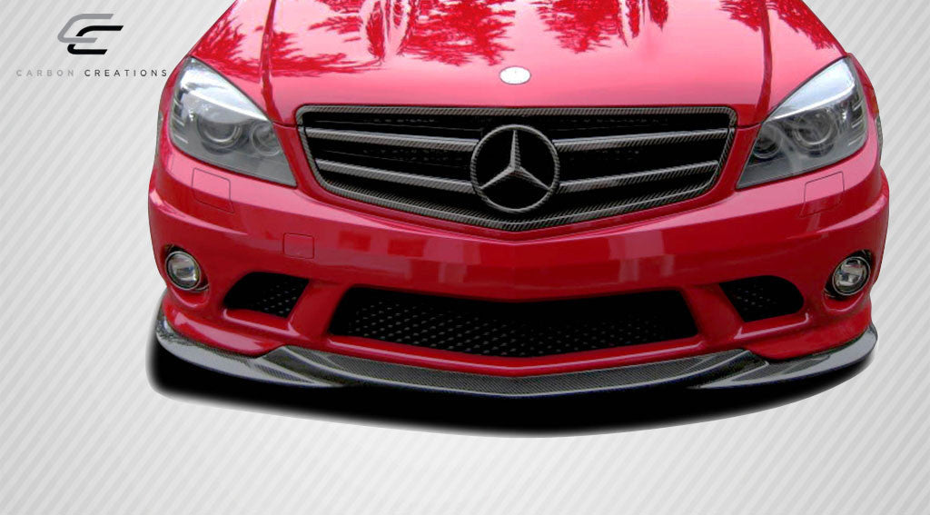 Carbon Creations 08-11 C63 L-Sport Front Spoiler Air Dam Lip Splitter