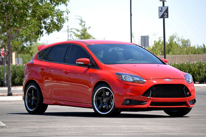 installed on Drag Dr-63 Wheels 17x7 4x100 4x114.3 Gloss Black Machine Lip Rims