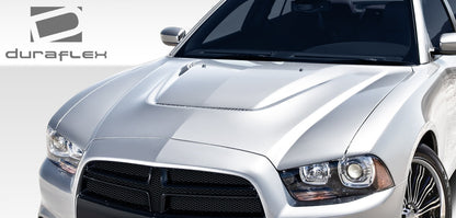 Duraflex 11-14 Dodge Charger SRT Style hood kit