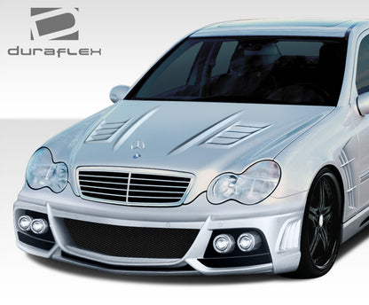 Duraflex 01-07 Mercedes C-Class W203 W-1 hood kit