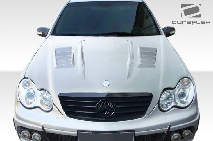 Duraflex 01-07 Mercedes C-Class W203 W-1 hood kit