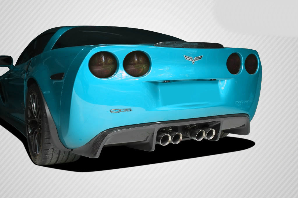 2005-2013 Chevrolet Corvette Carbon Creations GT500 Rear Diffuser