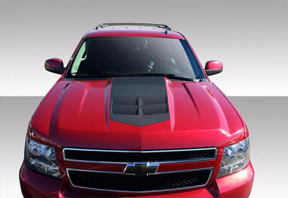 Duraflex 07-14 Chevy Tahoe Suburban Avalanche ZL1 Style hood kit