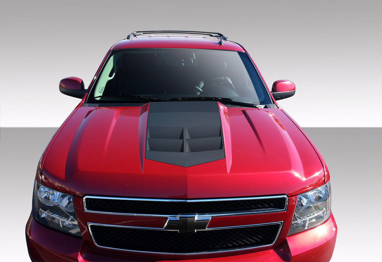 Duraflex 07-14 Chevy Tahoe Suburban Avalanche ZL1 Look Hood Kit