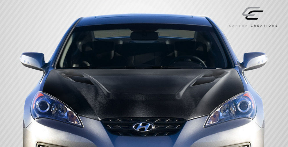 Carbon Creations 10-12 Hyundai Genesis Coupe 2DR Vader hood