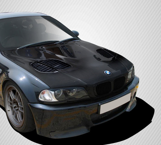 1999-2006 BMW 3 Series E46 2DR Carbon Creations GTR Hood