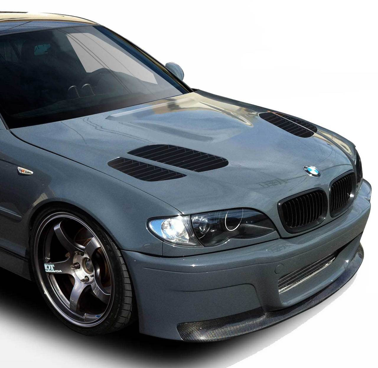 Duraflex 99-05 BMW 3-Series E46 4DR GTR Hood Kit