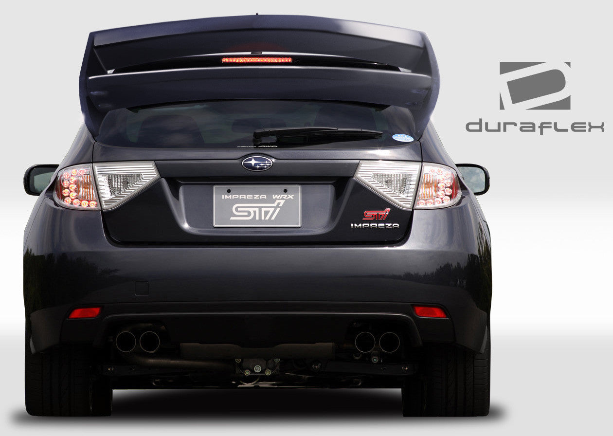 Duraflex 08-14 Subaru Impreza WRX STI 5DR WRC Rear wing Spoiler