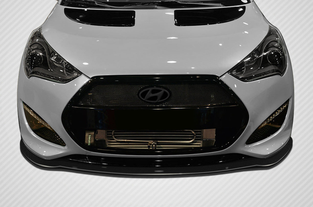 2012-2014 Hyundai Veloster Turbo Carbon Creations GT Racing Front Splitter