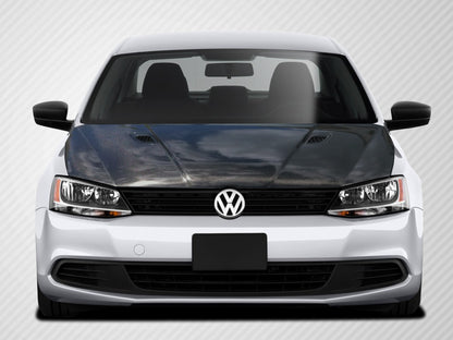 Carbon Creations 11-14 Volkswagen Jetta RV-S hood