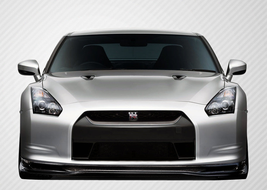 2009-2011 Nissan GT-R R35 Carbon Creations Eros Version 5 Front Lip Under Spoiler Air Dam