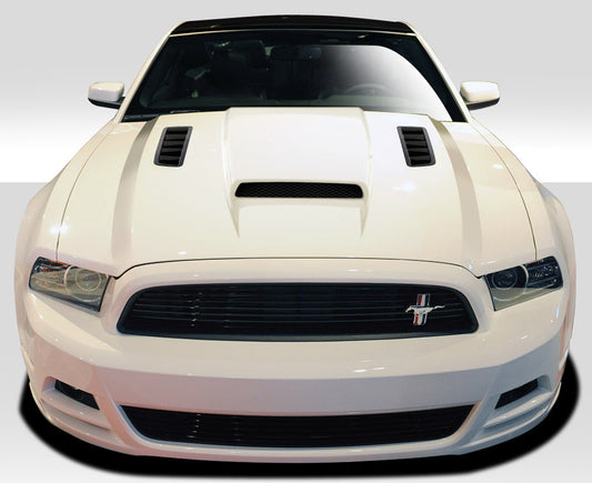 Duraflex 13-14 Ford Mustang / 10-14 Mustang GT500 CV-X Hood Kit