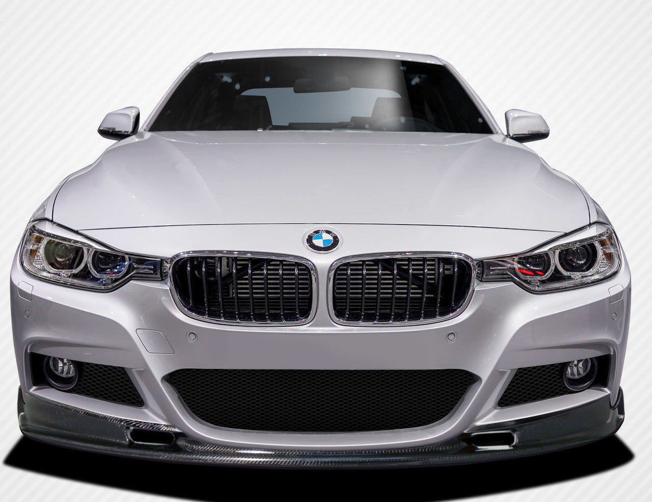 2012-2014 BMW 3 Series M Sport 4DR F30 Carbon Creations Eros Version 1 Front Lip Under Air Dam Spoiler