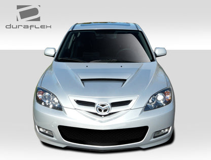 Duraflex 04-09 Mazda 3 hb M-Speed hood kit