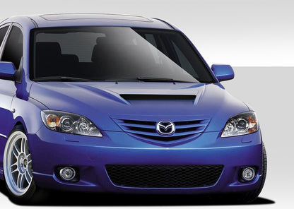 Duraflex 04-09 Mazda 3 hb M-Speed hood kit