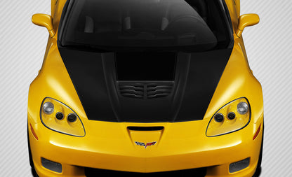 Carbon Creations 2005-2013 Chevrolet Corvette C6 Stingray Z Hood - 1 Piece