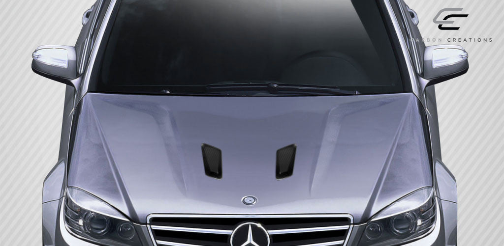 Carbon Creations 2008-11 Mercedes C Class W204 Black Series Look Hood