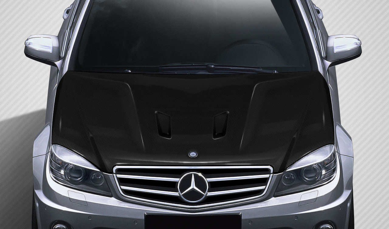 Carbon Creations 2008-2011 Mercedes C63 W204 Black Series Look Hood