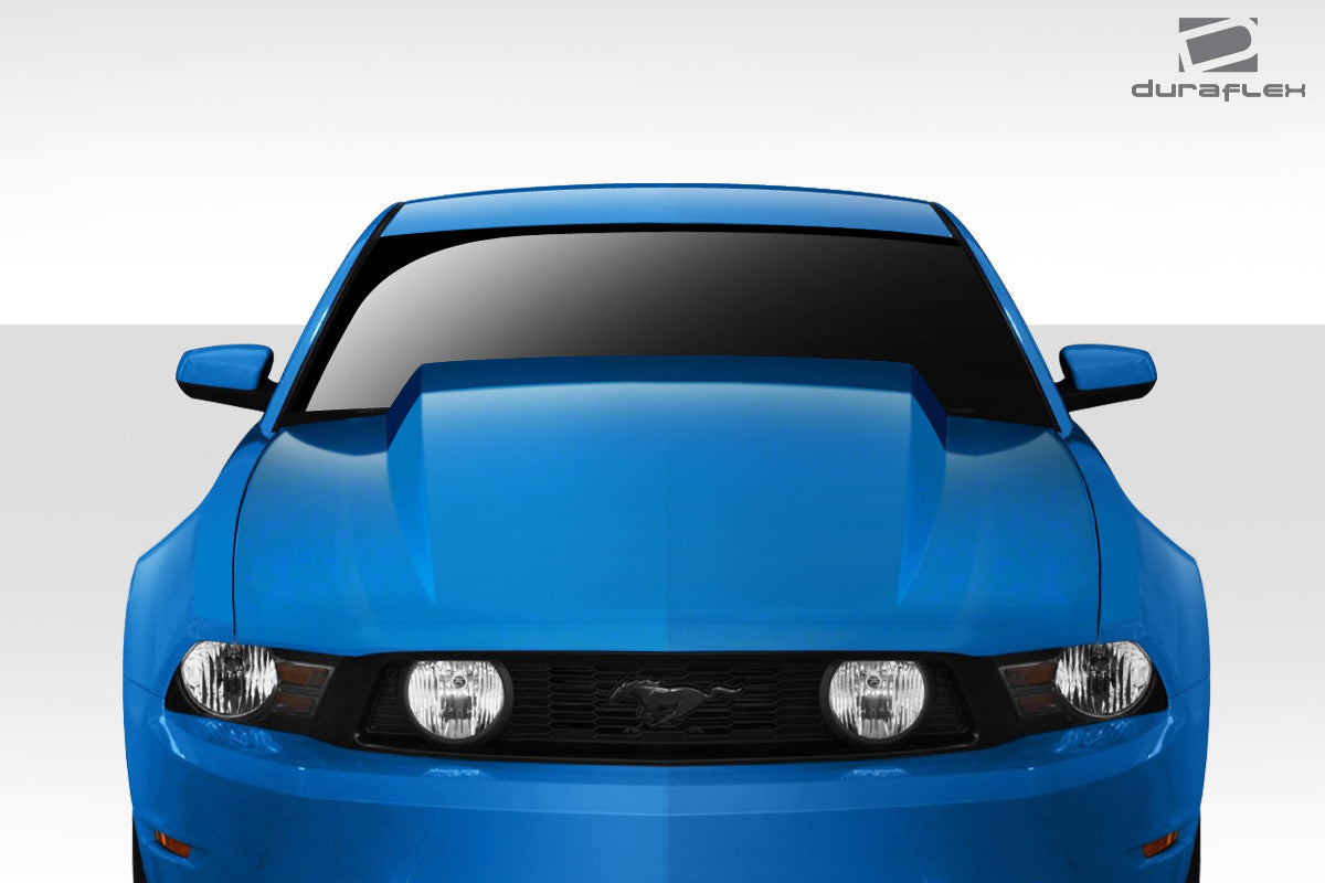 Duraflex 2010-2012 Ford Mustang 4" Cowl hood