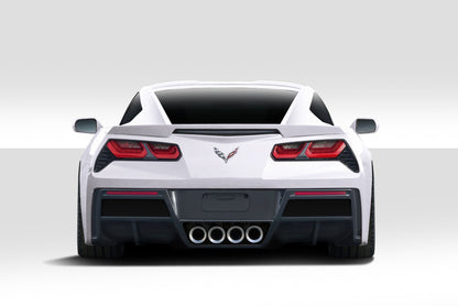 Duraflex 2014-2019 Corvette C7 Gran Veloce Rear Diffuser