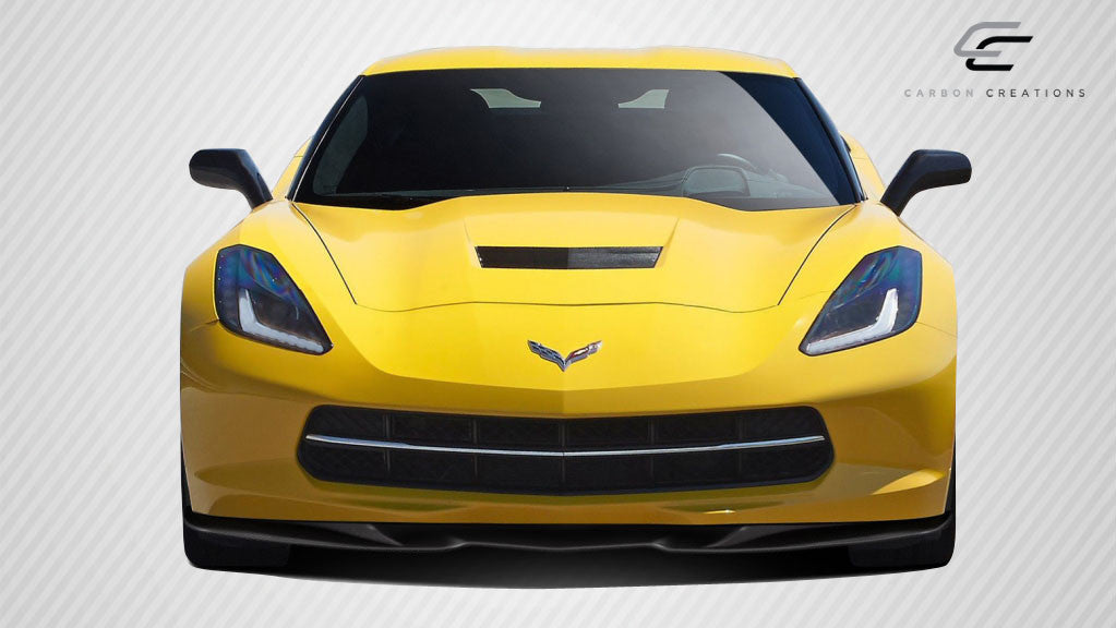 Carbon Creations 2014-15 Chevy Corvette C7 Apex Front Splitter - 3 Pc