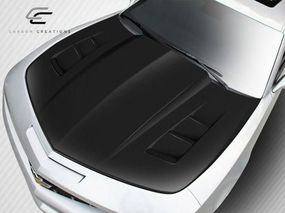 Carbon Creations 2010-2015 Chevrolet Camaro TS-1 Hood - 1 Piece