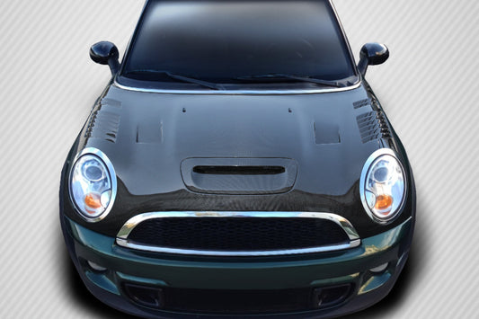 Carbon Creations DriTech 2007-2013 Mini Cooper Racer Hood - 1 Piece