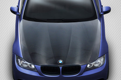 Carbon Creations 2009-2011 BMW 3 Series E90 4DR DriTech OEM Hood - 1 Piece