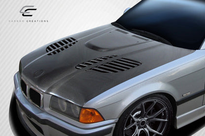 Carbon Creations 1992-1998 BMW 3 Series M3 E36 2DR DriTech GTR Hood - 1 Piece